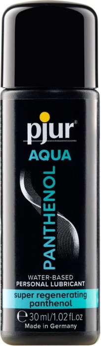 Лубрикант на водной основе с пантенолом pjur AQUA Panthenol - 30 мл. - Pjur - купить с доставкой в Бердске