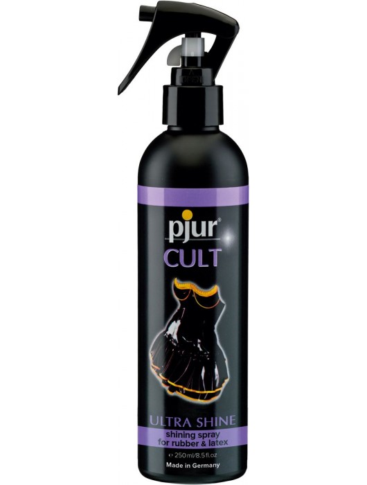 Спрей для ухода за одеждой из латекса pjur CULT Ultra Shine - 250 мл. - Pjur - купить с доставкой в Бердске