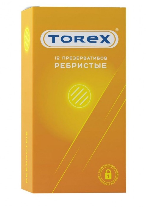 Текстурированные презервативы Torex  Ребристые  - 12 шт. - Torex - купить с доставкой в Бердске