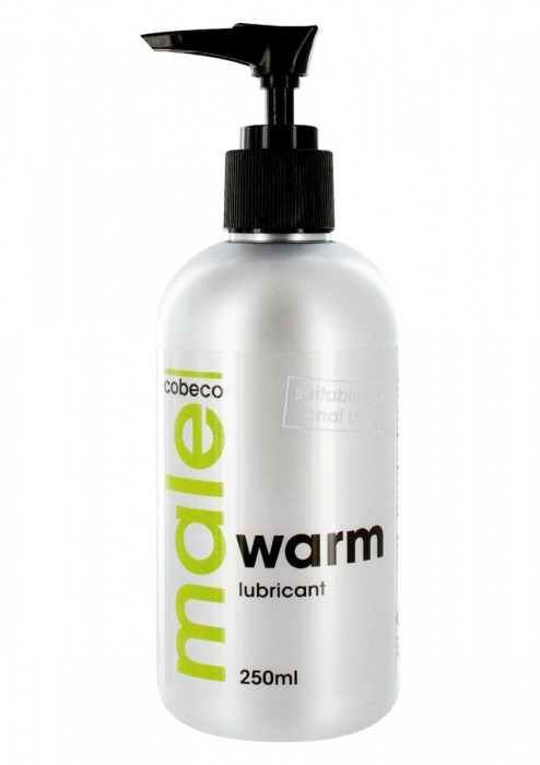Лубрикант с согревающим эффектом MALE Cobeco Warm Lubricant - 250 мл. - Cobeco - купить с доставкой в Бердске