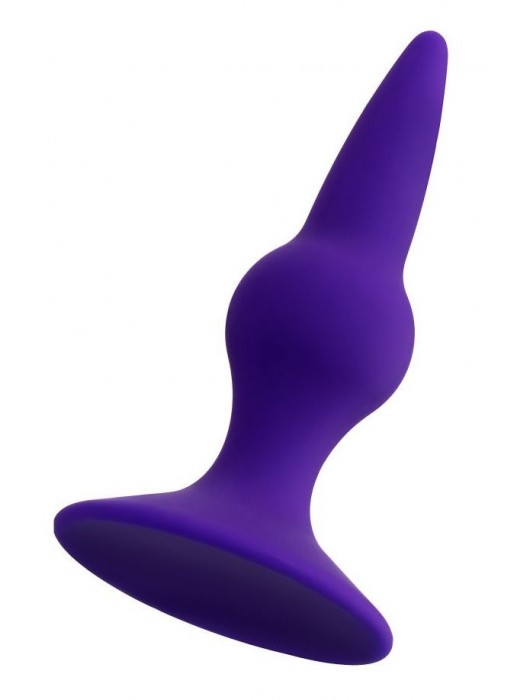 Фиолетовая анальная втулка Klapsy - 10,5 см. - ToyFa