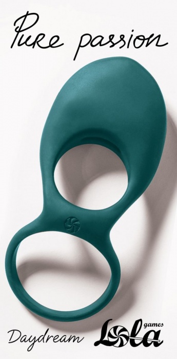 Зеленое эрекционное виброкольцо Daydream - Lola Games - в Бердске купить с доставкой