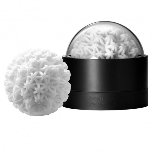 Белый мастурбатор Tenga Geo Coral - Tenga - в Бердске купить с доставкой