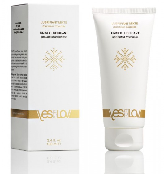 Лубрикант на водной основе с охлаждающим эффектом Unlimited Freshness Unisex Lubricant - 100 мл. - YESforLOV - купить с доставкой в Бердске