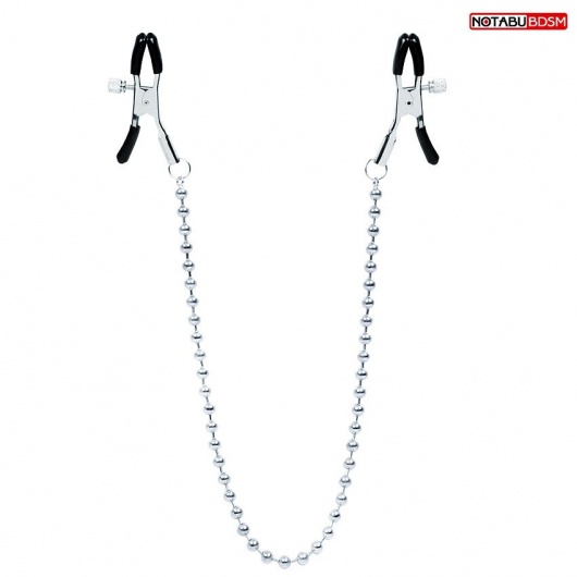 Оригинальные зажимы на соски с бусами - Notabu - купить с доставкой в Бердске