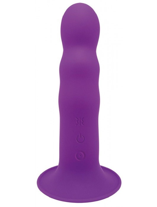 Фиолетовый вибратор Hitsens 3 - 18,2 см. - Adrien Lastic