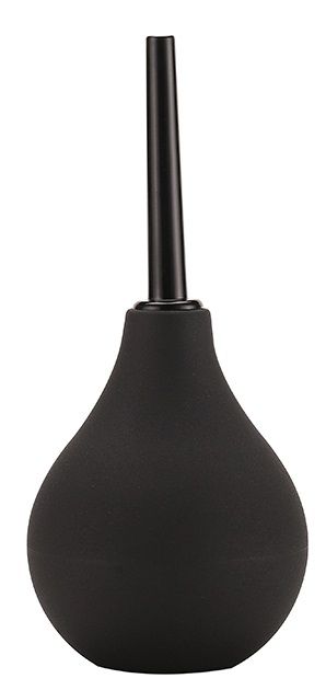 Черный анальный душ ANAL DOUCHE с прямым наконечником - Dream Toys - купить с доставкой в Бердске