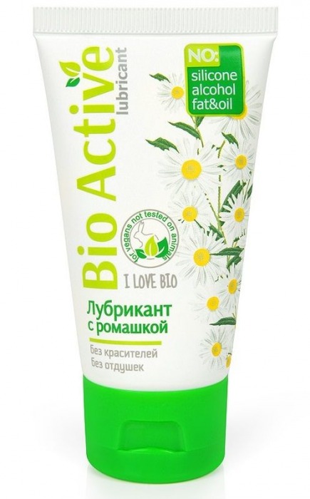 Гель-лубрикант на водной основе Bio Active - 50 гр. - Биоритм - купить с доставкой в Бердске
