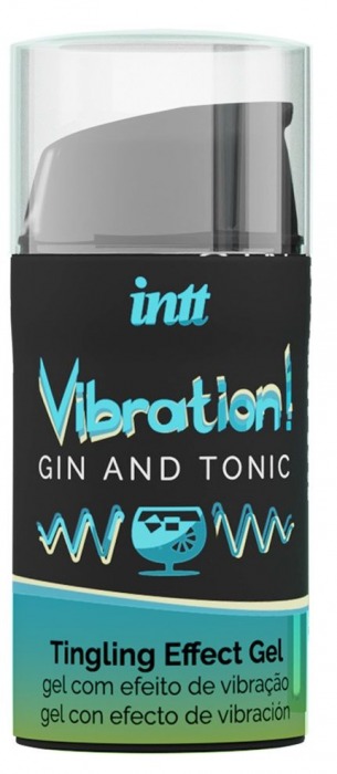 Жидкий интимный гель с эффектом вибрации Vibration! Gin   Tonic - 15 мл. - INTT - купить с доставкой в Бердске