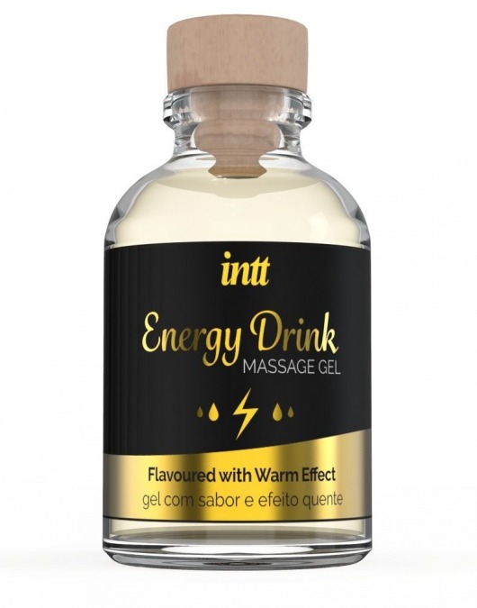 Массажный гель с согревающим эффектом Energy Drink - 30 мл. - INTT - купить с доставкой в Бердске