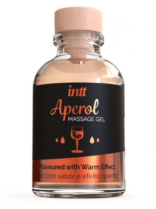 Массажный гель с согревающим эффектом Aperol - 30 мл. - INTT - купить с доставкой в Бердске
