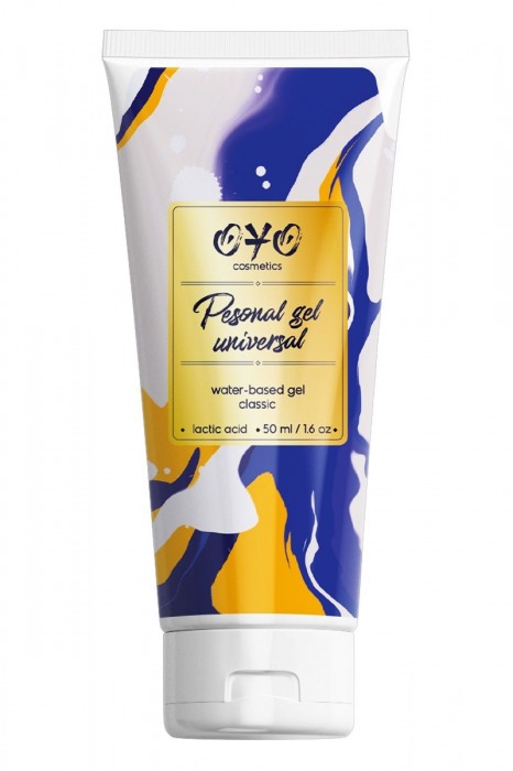 Интимная смазка на водной основе OYO Personal Gel Universal - 50 мл. - OYO - купить с доставкой в Бердске