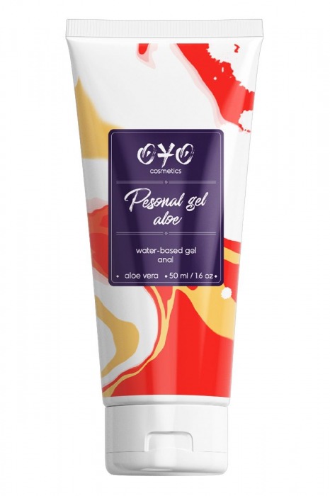 Анальная смазка на водной основе OYO Personal Gel Aloe - 50 мл. - OYO - купить с доставкой в Бердске