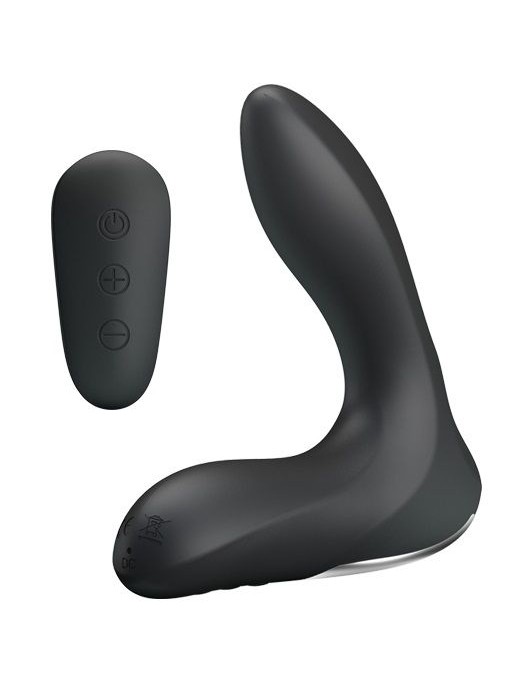 Массажер простаты Nasreddin с функцией расширения и пультом ДУ - 13,5 см. - Baile - в Бердске купить с доставкой