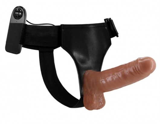 Страпон на трусиках с вибрацией Ultra Passionate Harness - 16 см. - Baile - купить с доставкой в Бердске