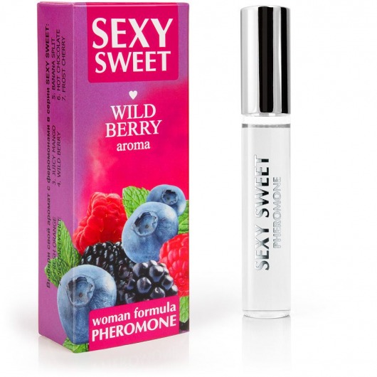 Парфюм для тела с феромонами Sexy Sweet с ароматом лесных ягод - 10 мл. -  - Магазин феромонов в Бердске