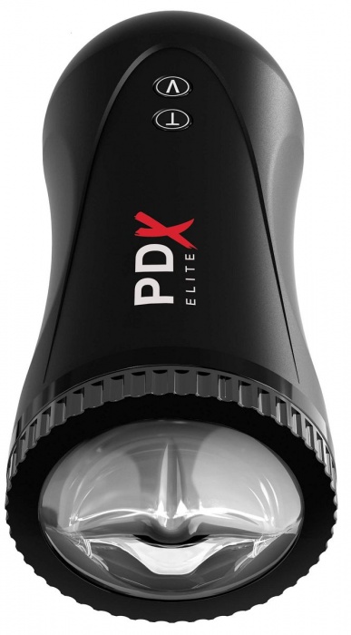 Черный автоматический мастурбатор-ротик Moto Stroker - Pipedream - в Бердске купить с доставкой