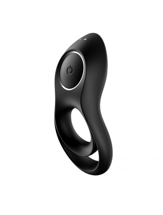 Черное эрекционное виброкольцо Legendary Duo - Satisfyer - в Бердске купить с доставкой