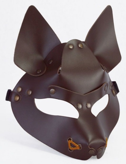 Коричневая маска Wolf - Sitabella - купить с доставкой в Бердске