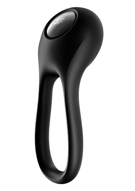 Черное эрекционное виброкольцо Majestic Duo - Satisfyer - в Бердске купить с доставкой