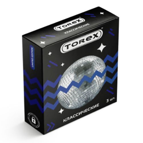 Гладкие презервативы Torex Party  Классические  - 3 шт. - Torex - купить с доставкой в Бердске