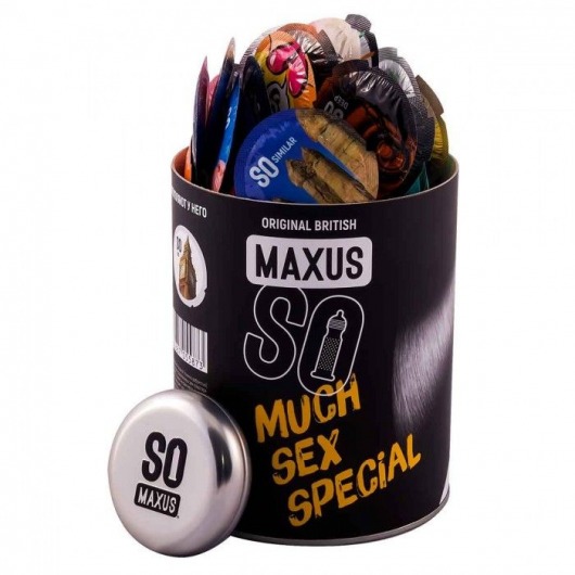 Текстурированные презервативы в кейсе MAXUS So Much Sex - 100 шт. - Maxus - купить с доставкой в Бердске