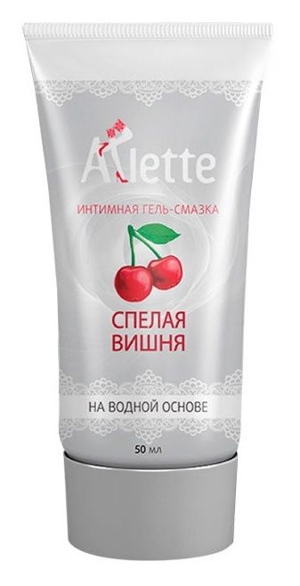 Интимная гель-смазка на водной основе Arlette  Спелая вишня  - 50 мл. - Arlette - купить с доставкой в Бердске