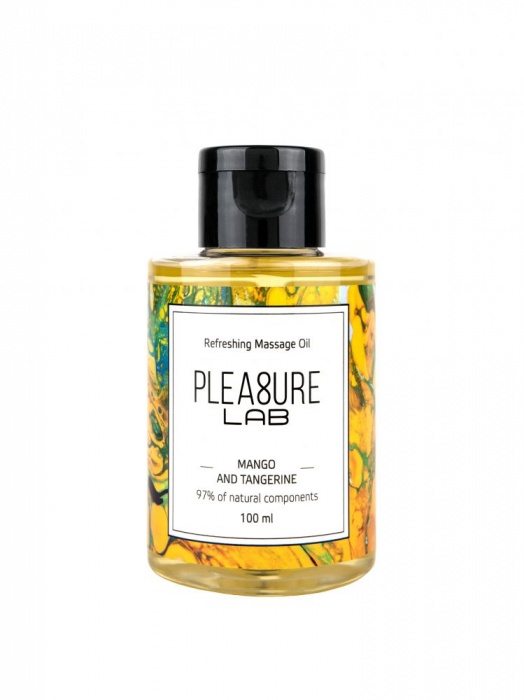 Массажное масло Pleasure Lab Refreshing с ароматом манго и мандарина - 100 мл. - Pleasure Lab - купить с доставкой в Бердске