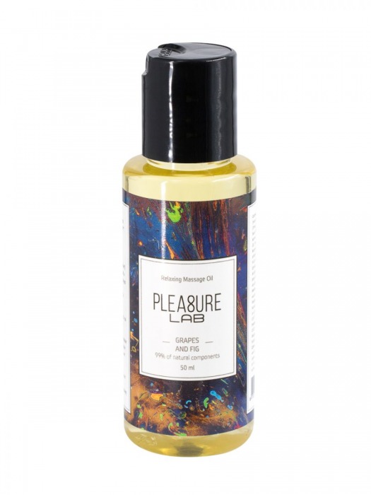 Массажное масло Pleasure Lab Relaxing с ароматом винограда и инжира - 50 мл. - Pleasure Lab - купить с доставкой в Бердске
