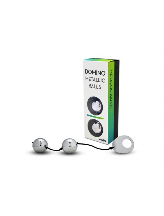 Металлические вагинальные шарики RANGE DOMINO METALLIC BALLS - Seven Creations