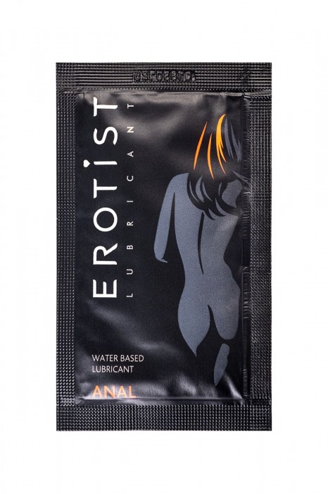 Пробник лубриканта на водной основе Erotist Anal - 4 мл. - Erotist Lubricants - купить с доставкой в Бердске