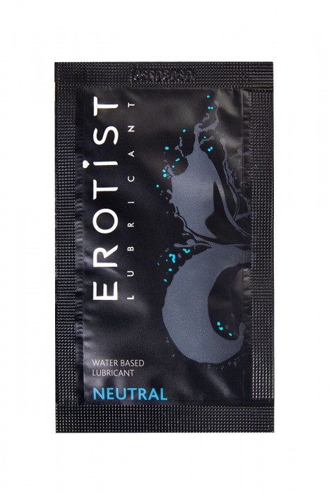 Пробник лубриканта на водной основе Erotist Neutral - 4 мл. - Erotist Lubricants - купить с доставкой в Бердске