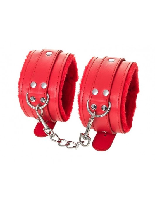 Красные оковы Anonymo из искусственной кожи - ToyFa - купить с доставкой в Бердске
