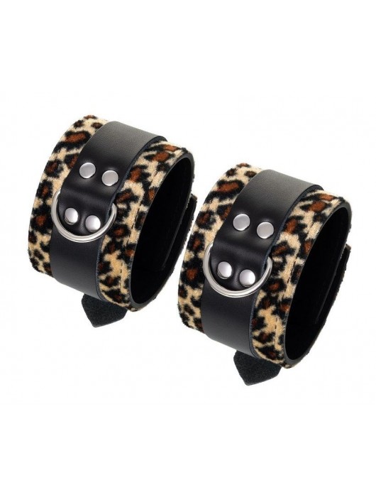 Наручники Anonymo с анималистическим принтом - ToyFa - купить с доставкой в Бердске