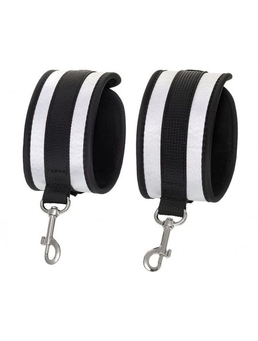 Серебристо-черные оковы Anonymo - ToyFa - купить с доставкой в Бердске