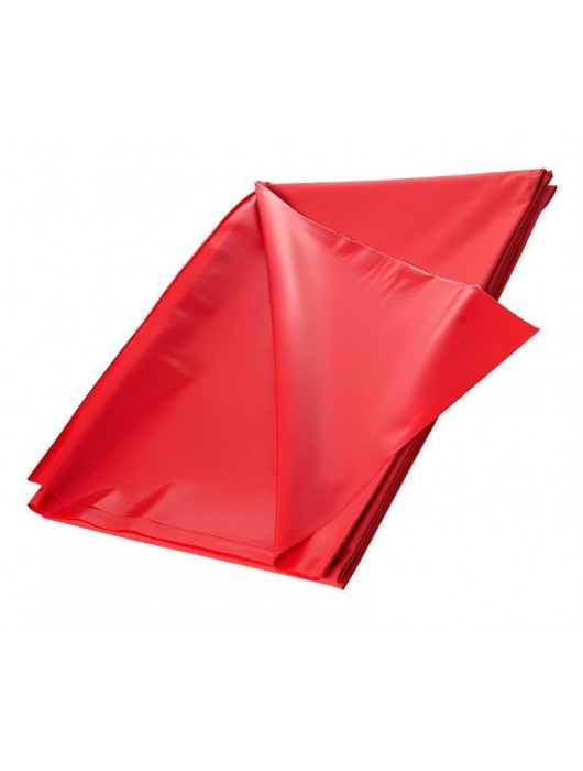 Красная простыня для секса из ПВХ - 220 х 200 см. - ToyFa - купить с доставкой в Бердске