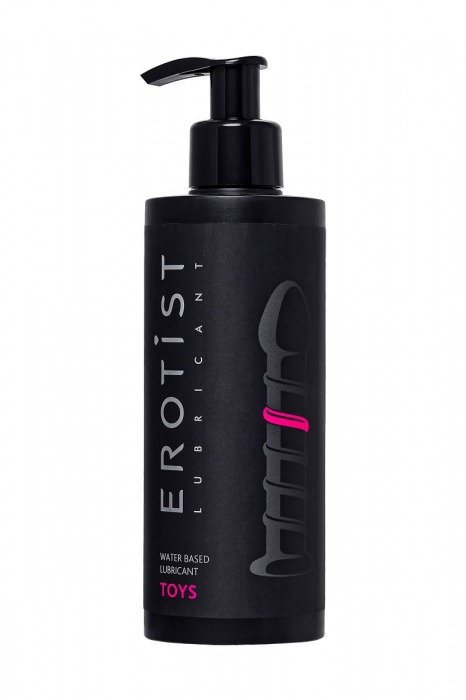 Лубрикант на водной основе Erotist Toys для использования с игрушками - 250 мл. - Erotist Lubricants - купить с доставкой в Бердске