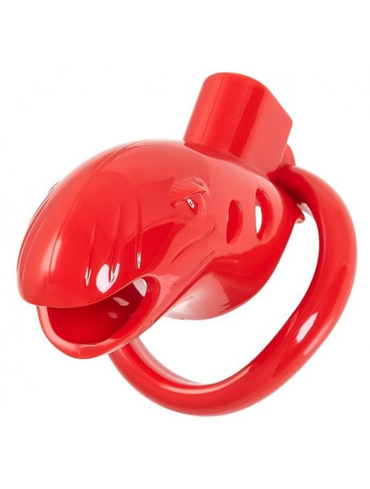 Красный мужской пояс верности из пластика - ToyFa - купить с доставкой в Бердске