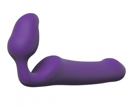 Фиолетовый безремневой страпон Queens L - Adrien Lastic - купить с доставкой в Бердске
