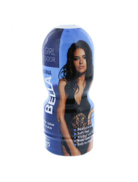 Телесный мастурбатор-вагина в тубе Bella - Dream Toys - в Бердске купить с доставкой