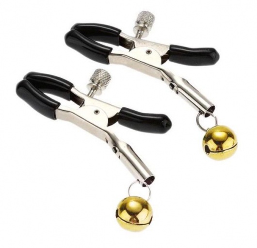 Зажимы на соски с колокольчиками - Sitabella - купить с доставкой в Бердске