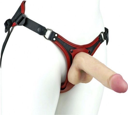 Женский пояс WOMEN Style с 3 насадками - LOVETOY (А-Полимер) - купить с доставкой в Бердске