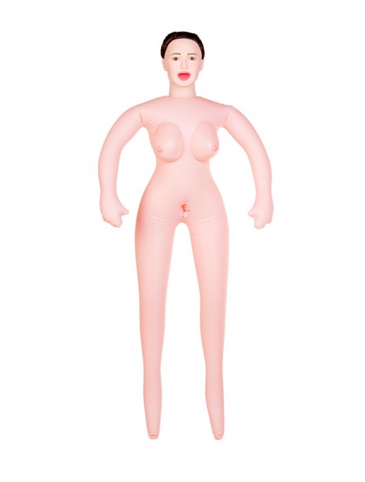 Надувная секс-кукла брюнетка с реалистичной головой - ToyFa - в Бердске купить с доставкой