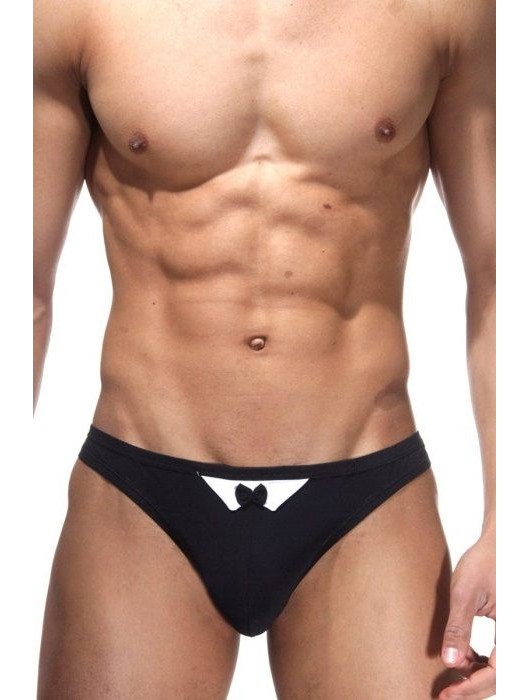 Трусы-стринги в стиле смокинга - La Blinque купить с доставкой