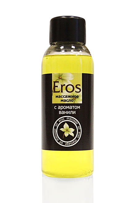 Массажное масло Eros sweet с ароматом ванили - 50 мл. - Биоритм - купить с доставкой в Бердске