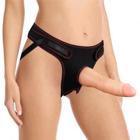 Женский страпон Easy Strapon Set 7.5 - 19 см. - Lovetoy - купить с доставкой в Бердске