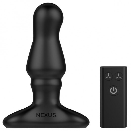 Черный вибростимулятор простаты Nexus Bolster - 12,3 см. - Nexus Range - в Бердске купить с доставкой
