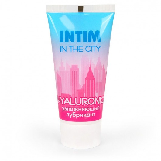 Увлажняющий лубрикант на водной основе Intim in the city Hyaluronic - 60 гр. - Биоритм - купить с доставкой в Бердске