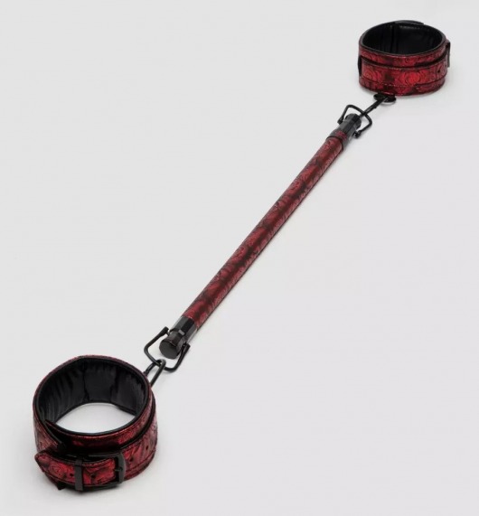 Распорка для ног Reversible Restraint Bar with Cuffs - Fifty Shades of Grey - купить с доставкой в Бердске