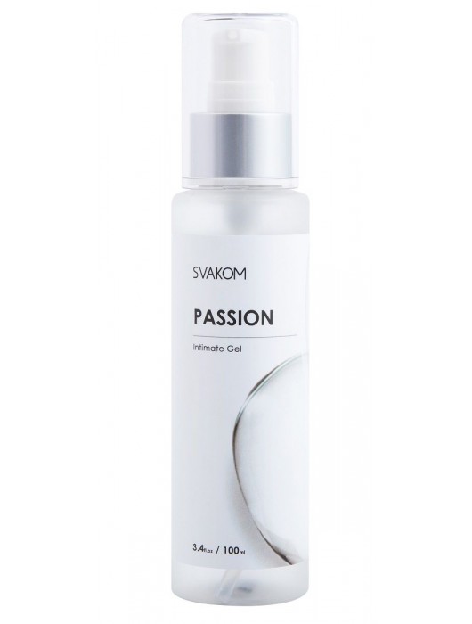 Смазка на водной основе Passion Intimate Gel - 100 мл. - Svakom - купить с доставкой в Бердске